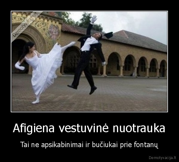 Afigiena vestuvinė nuotrauka