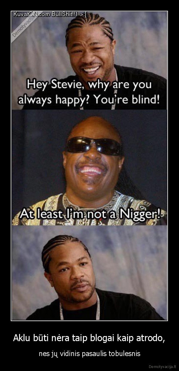blind, nigger