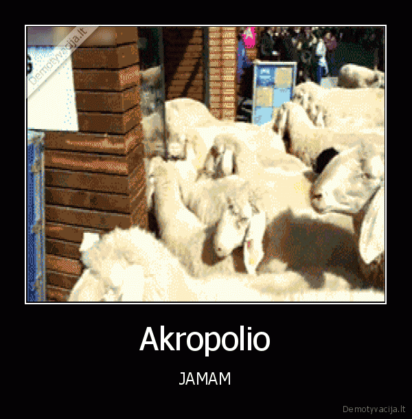 akropolis,jamam,ispardavimas