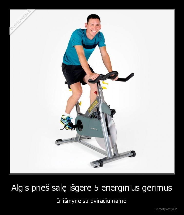 Algis prieš salę išgėrė 5 energinius gėrimus