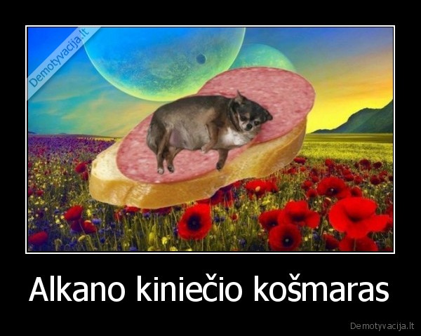Alkano kiniečio košmaras