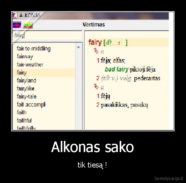 Alkonas sako