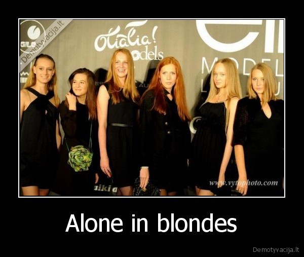 alone, in, blondes