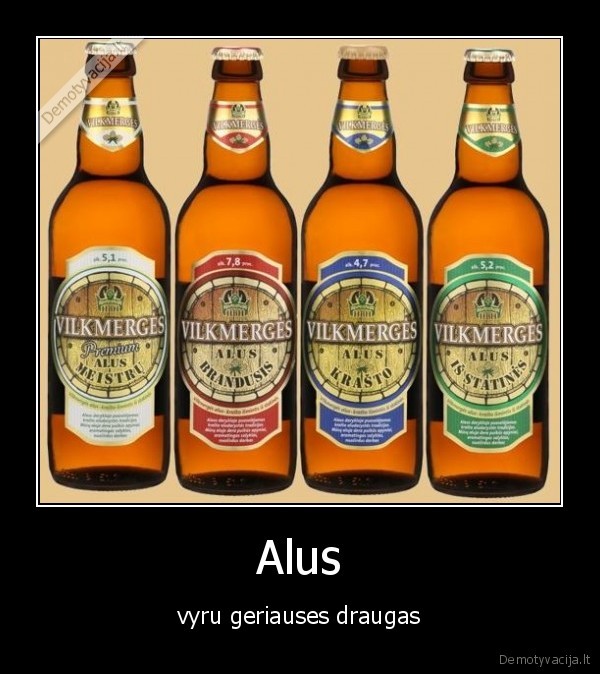 alus, vyru