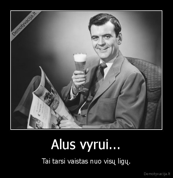 alus, vaistai, bokalas