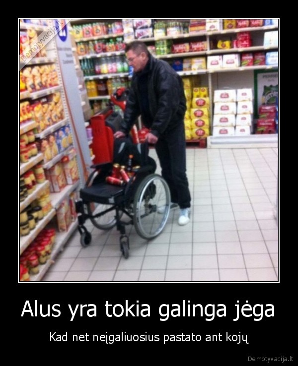 invalido, vezimelis,perka, alu