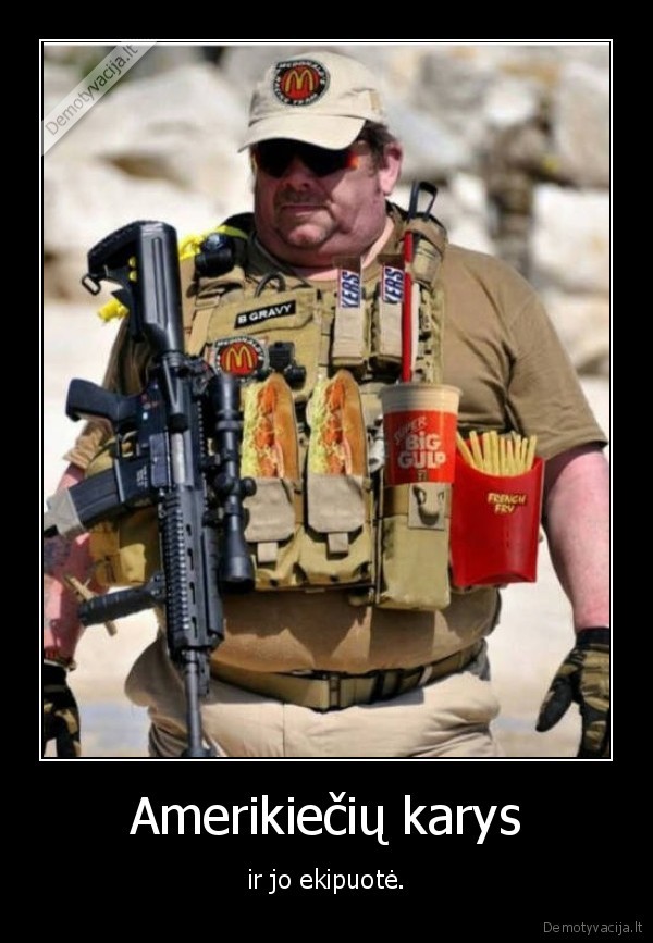 amerikietis,amerika,karys,jav,mcdonalds