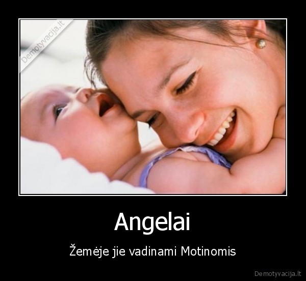 angelai, zemeje, vadinami, mama