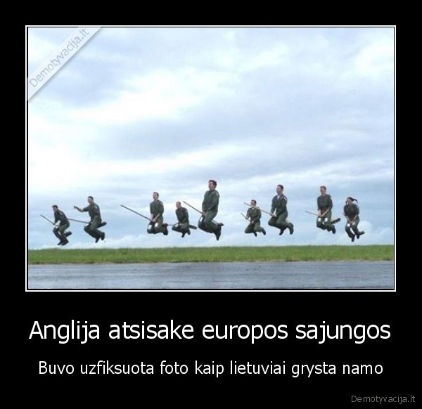 Anglija atsisake europos sajungos