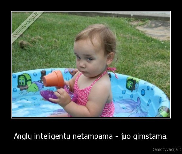 anglu, inteligentu, netampama, juo, gimstama