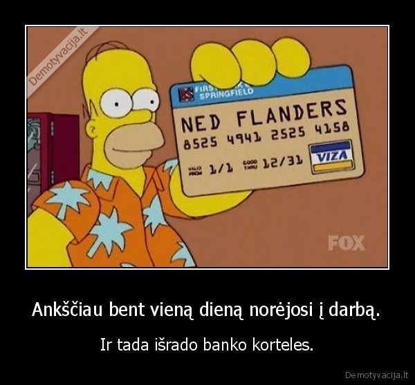 bankas,kortele,alga