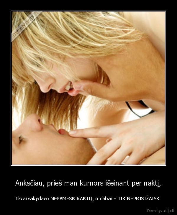 lova, naktis, raktai, tevai