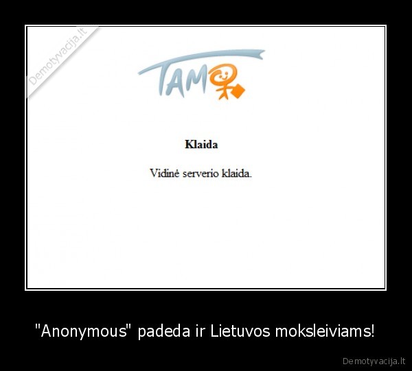 &quot;Anonymous&quot; padeda ir Lietuvos moksleiviams!