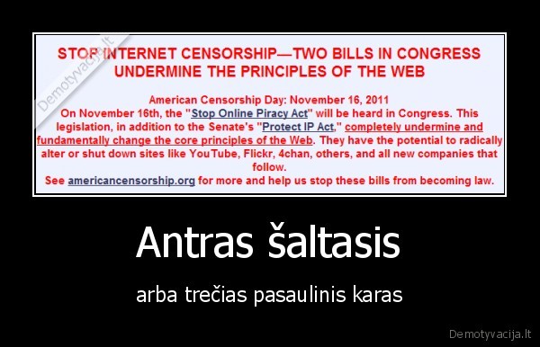 dabar, amerikonai, sukels, visa, sita, nesamone, 