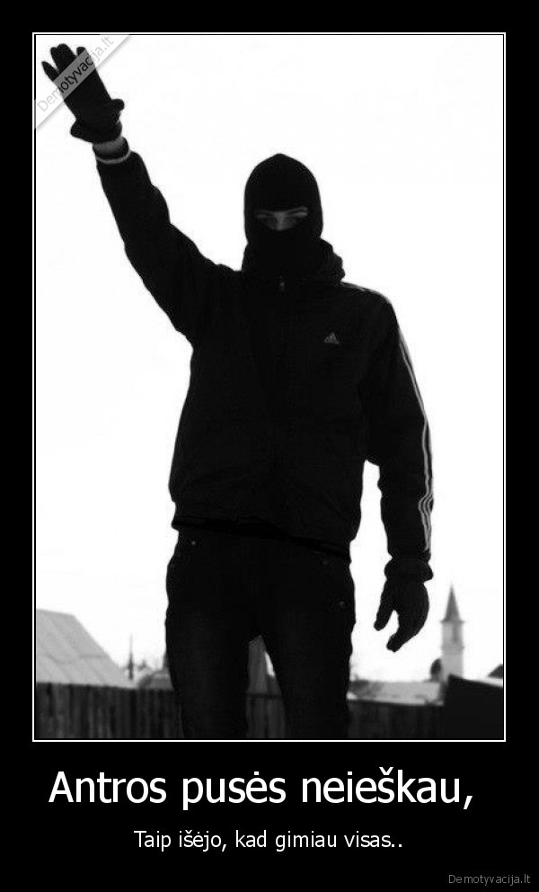 Antros pusės neieškau, 