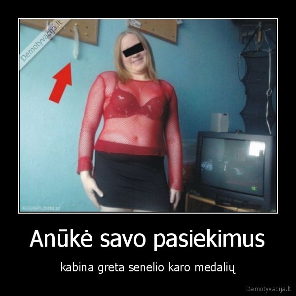 Anūkė savo pasiekimus