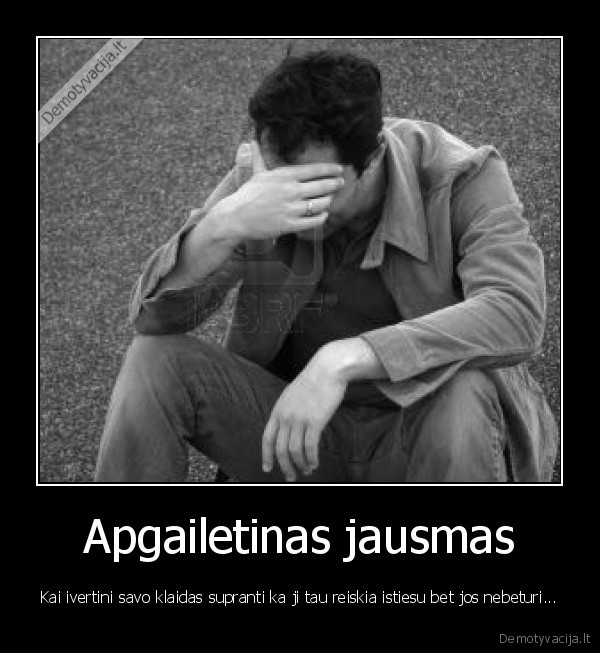 Apgailetinas jausmas