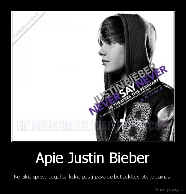 isvaizda,bieber,dainos