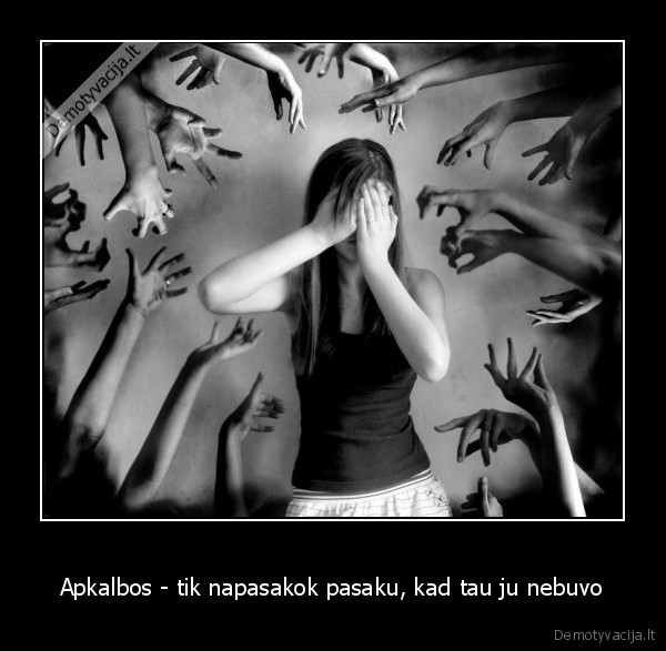 Apkalbos - tik napasakok pasaku, kad tau ju nebuvo