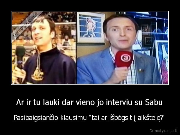 zurnalistas,sabonis,interviu, fail