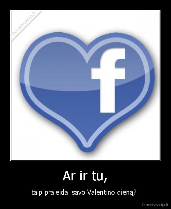 valentino, diena,pc,facebook
