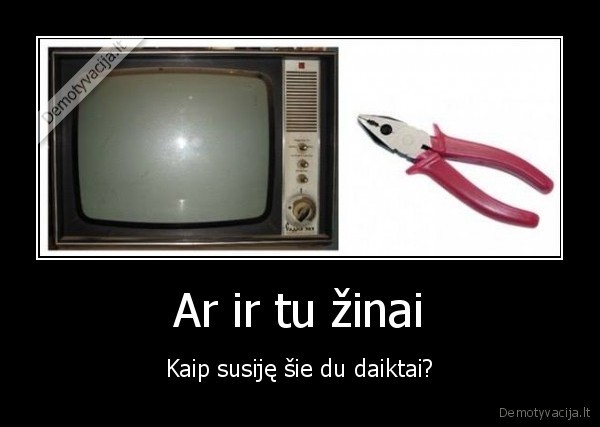 reples,senas, televizorius,silelis