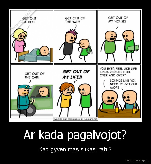 explosm.net,cyanide, and, happiness,gyvenimas,sukasi, ratu