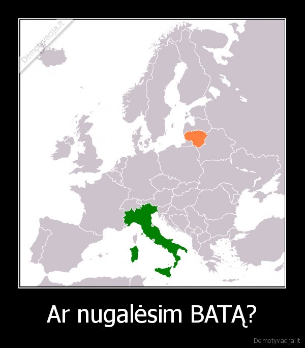 Ar nugalėsim BATĄ?
