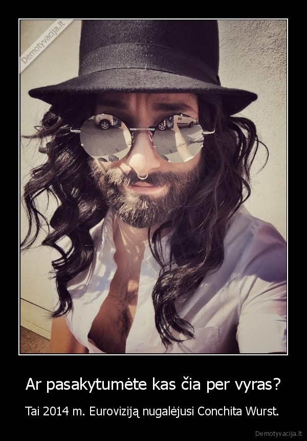 eurovizija,conchita,wurst,vyras,moteris