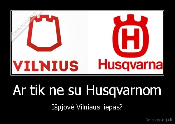 liepos, vilniuje,vilniaus, logotipas,husqvarna