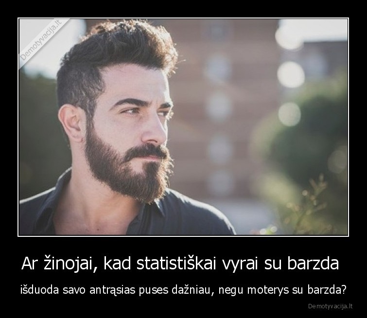 barzda,vyras,isduoda