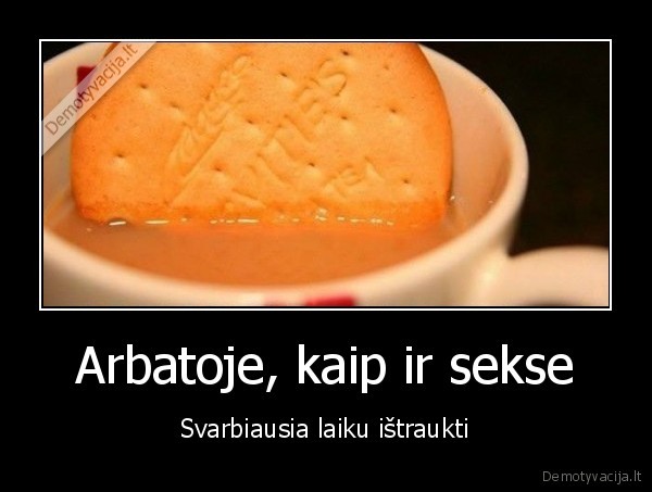 arbata, ir, sausainis,sausainis, mirkomas, arbatoj