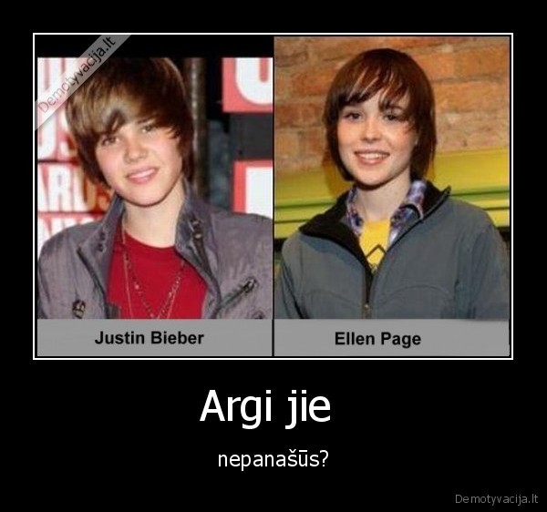 justin, bieber,ellen, page,panasumai