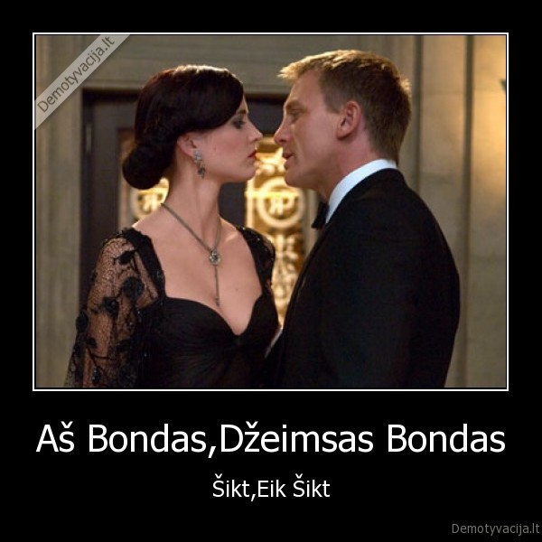 Aš Bondas,Džeimsas Bondas