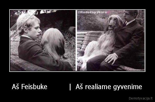 feisbukas,realus, gyvenimas,skirtumas,suo