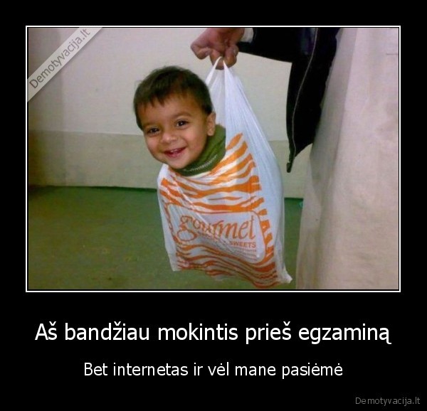 inetrnetas, kubilius, mokykla, ciulpia, studijos, baranka