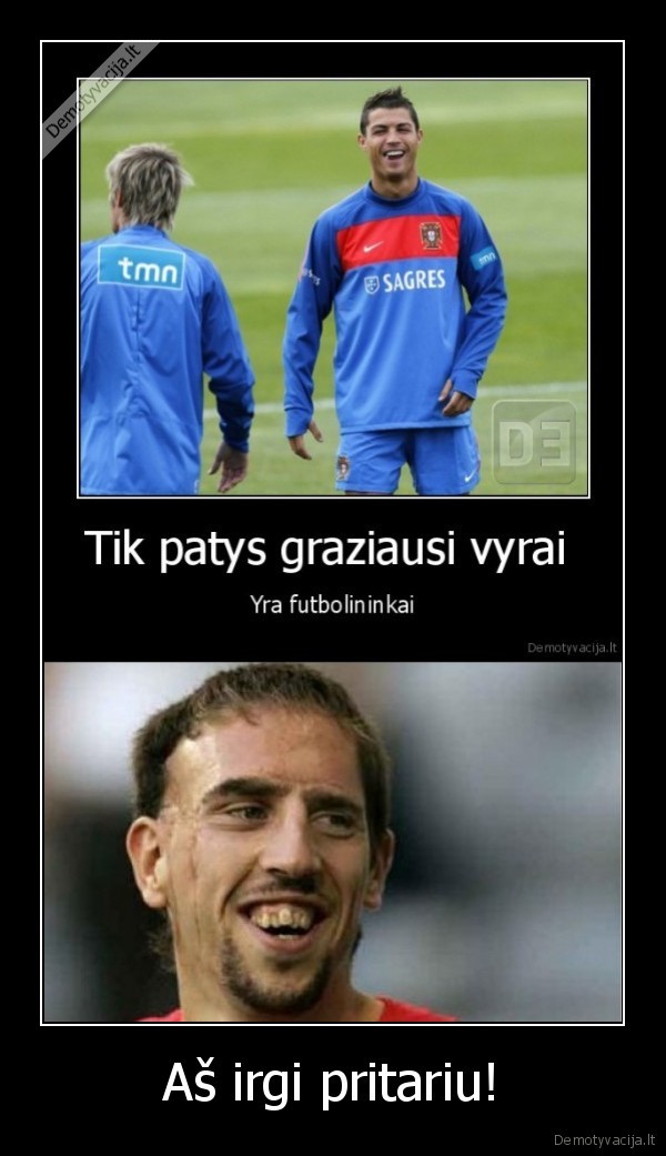 futbolas, ribery, ronaldo