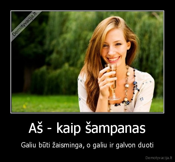 dave, i, galva,moteris, kaip, sampanas