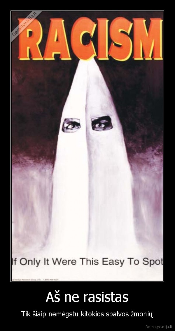 rasizmas,ne, rasizmas