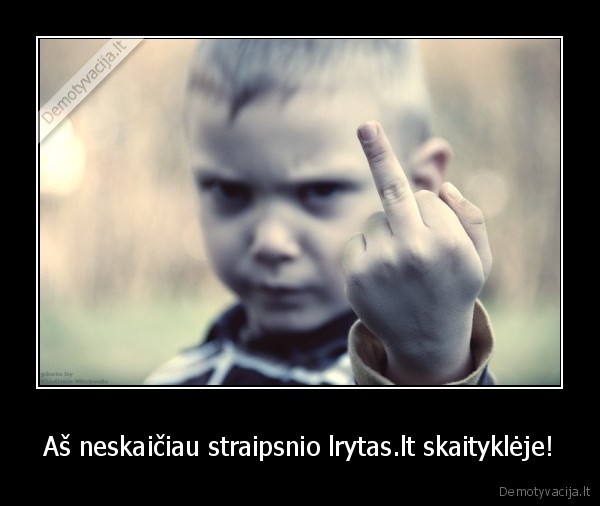 Aš neskaičiau straipsnio lrytas.lt skaityklėje!