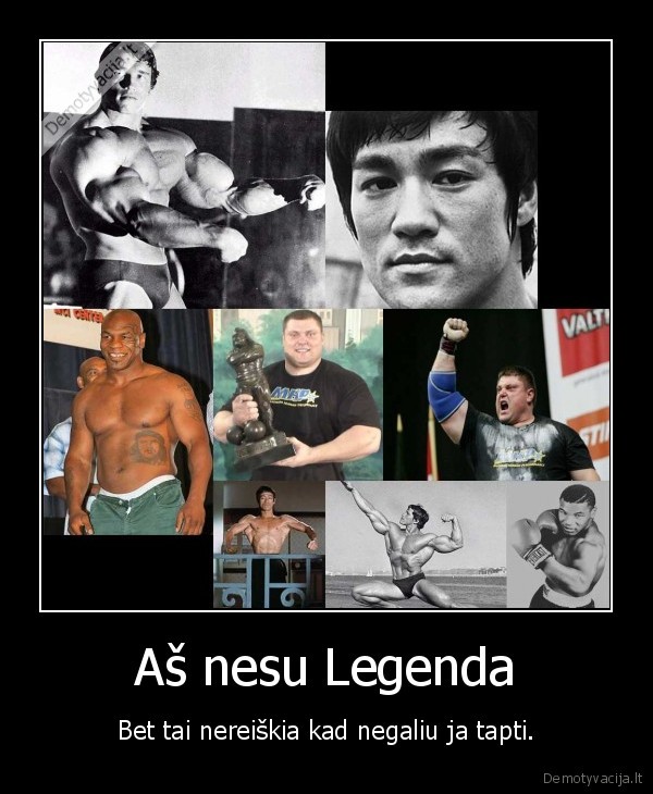 svarcas,savickas,mike,tyson,bruce,lee,legenda