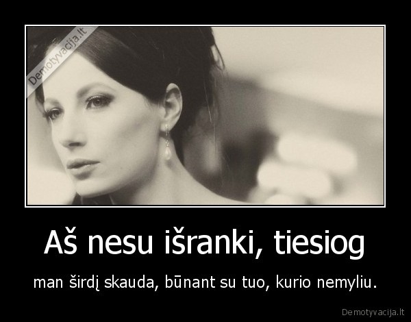 liudna, meile, vienisa