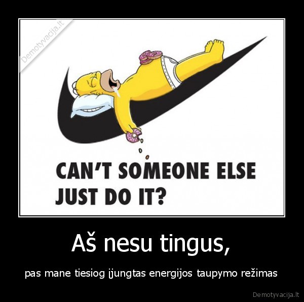 tinginyste,zmogus,energija