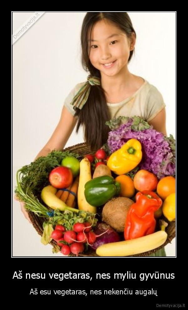 Aš nesu vegetaras, nes myliu gyvūnus