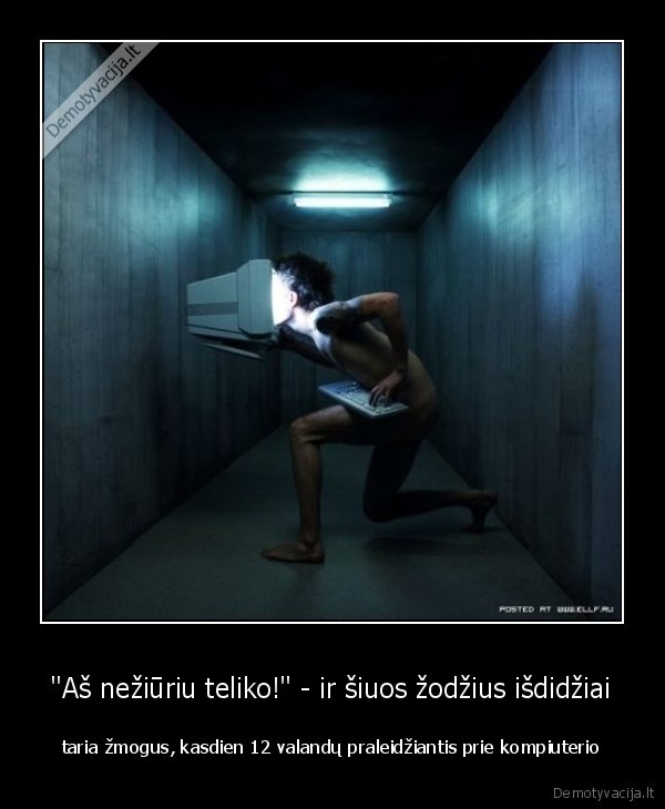 televizoriaus, ziurejimas,telikas