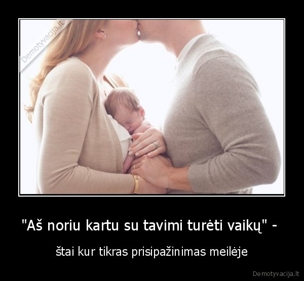 meile,vaikai,prisipazinti