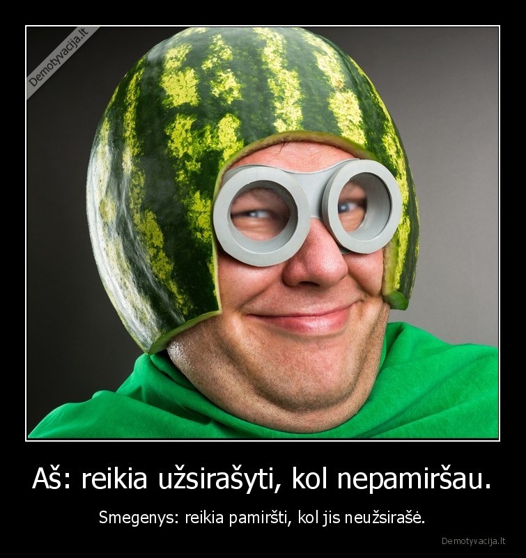 smegenys,uzmirsti,uzrasyti