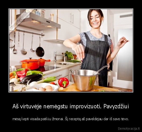 maisto, gaminimas,improvizacijos, virtuveje