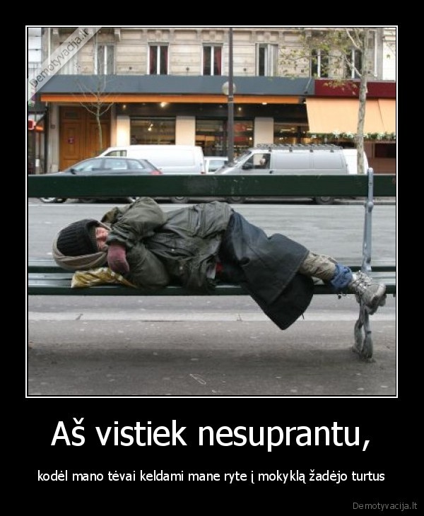 Aš vistiek nesuprantu,