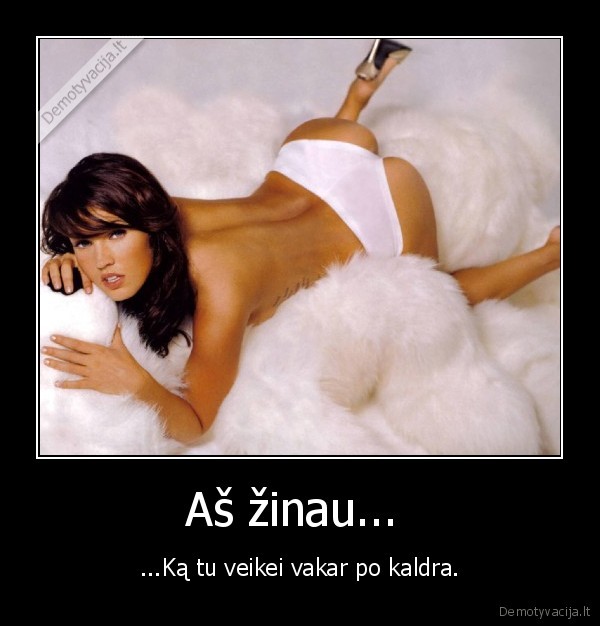 Aš žinau... 